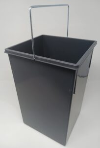 kitchen inventions 15 liter replacement waste bin with handle for hailo easy cargo 30 pullout unit