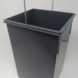 Kitchen Inventions 15 Liter Replacement Waste Bin with Handle for Hailo Easy Cargo 30 Pullout Unit