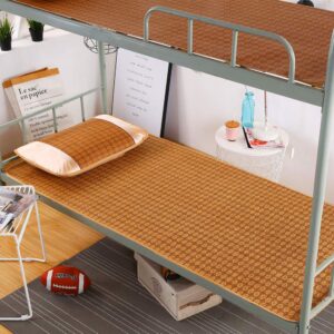 KIMISS Foldable Polyester Summer Sleeping Mat Cool Pad Cooling Bed Cusion for Home School Dormitory