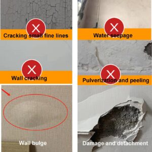 WELSTIK Drywall Repair Fiberglass Joint Tape, 2 Iinch x 295 Feet for Drywall Repair Fiberglass Mesh Tape, Seam Patch Wall Crack Seam Repair, White