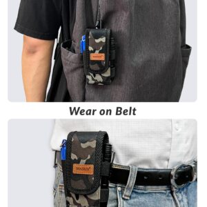 Multitool Sheath-Multi Tool Pouch,Multi Tool Sheath for Belt,Multitool Case,Pocket Knife Belt Holder,Small Tool Pouch Compatible with Multitool Accessories with Leather Logo and Belt Clip for Man