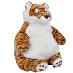 ronivia Tiger Weighted Stuffed Animals, 17" 3.5 lbs Weighted Tiger Plush Large Weighted Plush Animal Toy Pillow Gifts for Boys and Girls