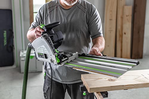 Festool 577422 Plunge-Cut Track Saw TS 60 KEB-F-Plus-FS US with 55-Inch (1400mm) Guide Rail