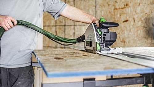 Festool 577422 Plunge-Cut Track Saw TS 60 KEB-F-Plus-FS US with 55-Inch (1400mm) Guide Rail