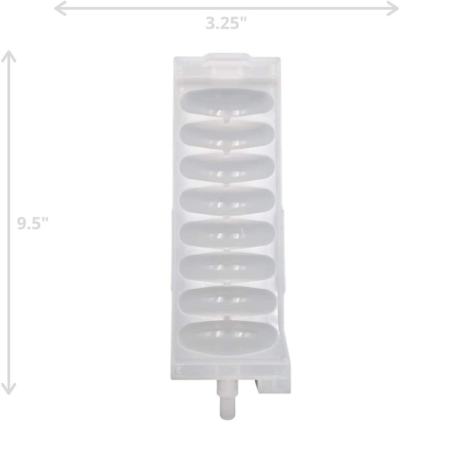 LEFITPA Replacement DA63-02284B Ice Cube Tray for Samsung Refrigerator AP4334981 1795936 DA63-02284A PS4149221 Fits RS2630SH RS2630WW RB215LASH RS257BARB RB215LABP RS253BASB RS255BASB RS253BABB