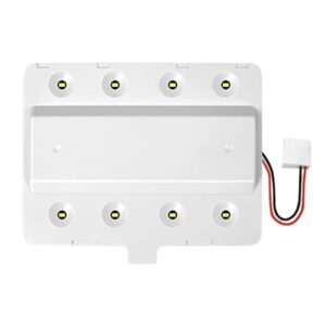 Replacement LED Light Module Compatible for Whirlpool Refrigerator W11043011, AP6047972, W10866538, PS12070396