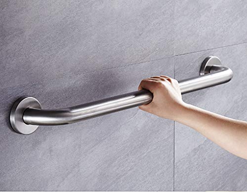 LETREM 304 Stainless Steel Shower Safety Grab Bar for Bathtubs, Toilets, Stair Railings,Kitchen, Surface Non-Slip Polishing Treatment/Elderly Disabled Bath Balance