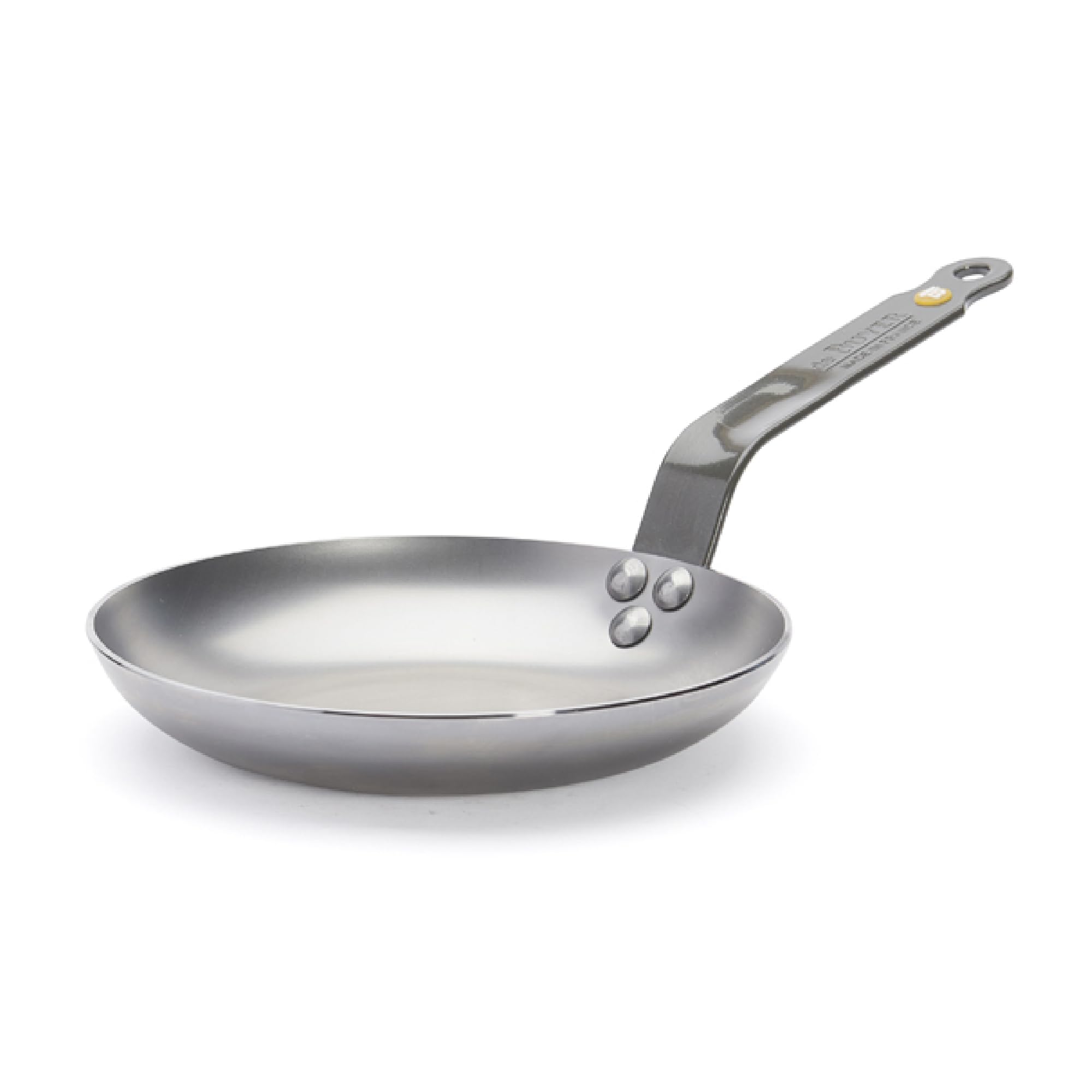 de Buyer MINERAL B Carbon Steel Omelette Pan - 8” Diameter, Naturally Nonstick - Made in France