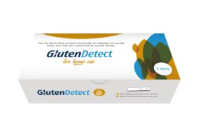 gluten detect at-home 2 pack stool test to monitor past gluten exposure in the gluten free diet to prevent future gluten related symptoms