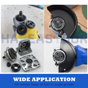 4PCS 5/8 Angle Grinder Outer Lock Nut 2 Pack Flange Nuts for Compatible with 5/8"-11 Dewalt Bosch Black Decker Makita HE001-2