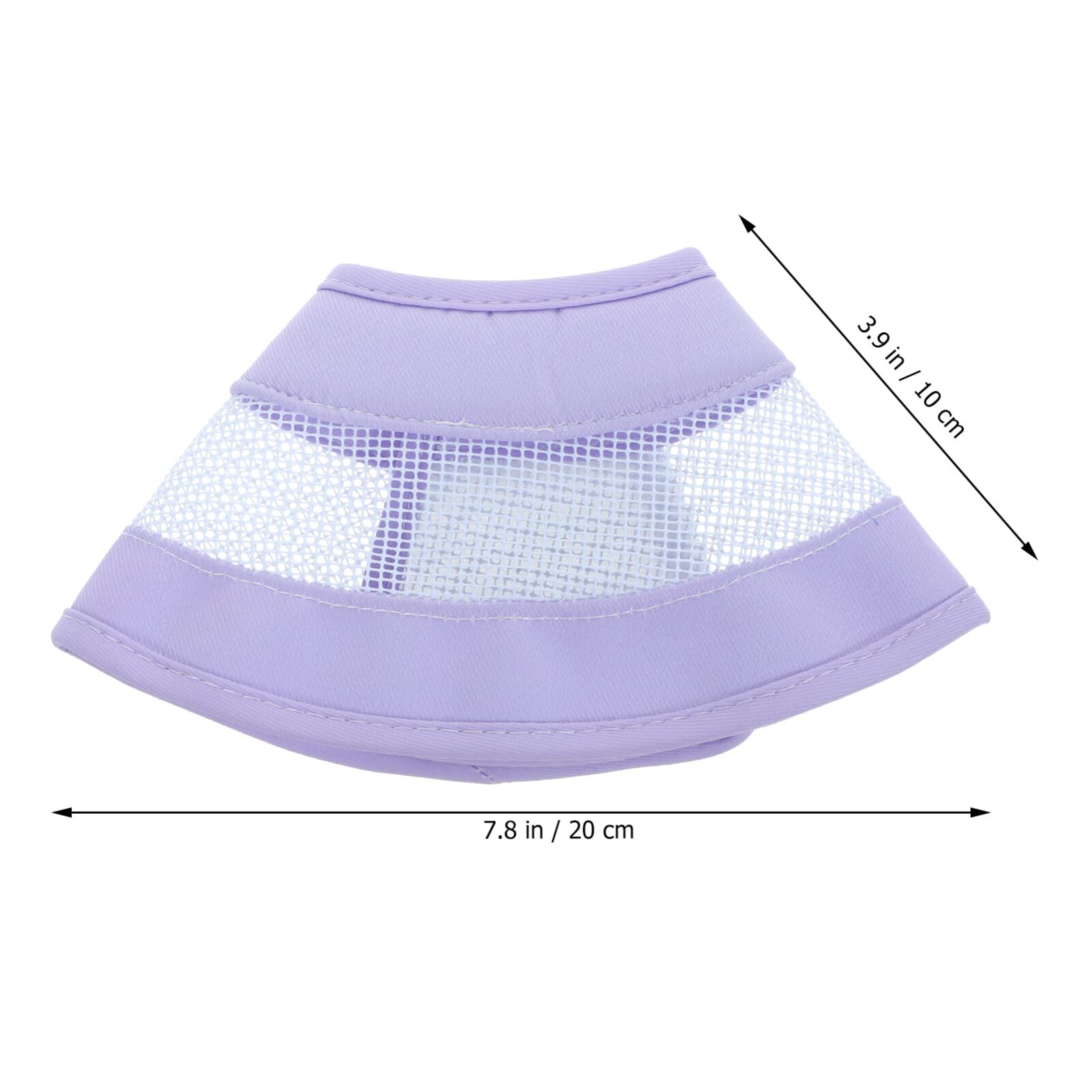 POPETPOP Compound Cone Collar cat Head Cone Dog Cone Collar cat cat Elizabethan Collar Soft cat Recovery Collar pet Collar Dog After-Surgery Collar Breathable PVC Small pet