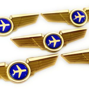 PCT WEST Kids Airlines Pilot Wings Lot of 5 Pins