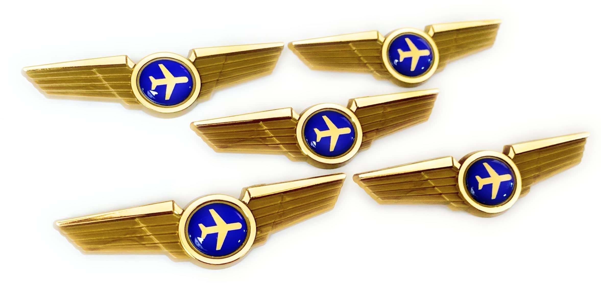 PCT WEST Kids Airlines Pilot Wings Lot of 5 Pins