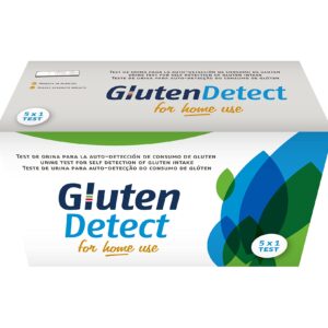 Gluten Detect at-Home 5 Pack Urine Test to Monitor Past Gluten Exposure in The Gluten Free Diet to Prevent Future Gluten Related Symptoms