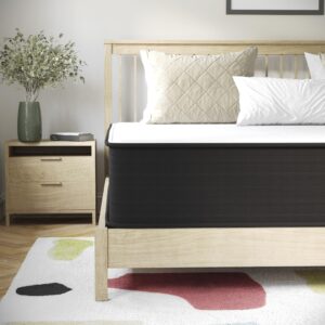 Flash Furniture Dream 12" Hybrid Spring and Foam Mattress in a Box, High Density Foam and Spring Hybrid Mattress, King