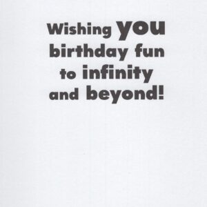 Heartline Buzz Lightyear Happy 2nd Second Birthday Card (Age 2) - Wishing You BIRTHDAY FUN to INFINITY and BEYOND!