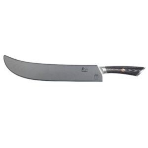 Cangshan NAKA Series 12-inch Butcher Knife with Sheath, Forged X-7 Steel, 503046