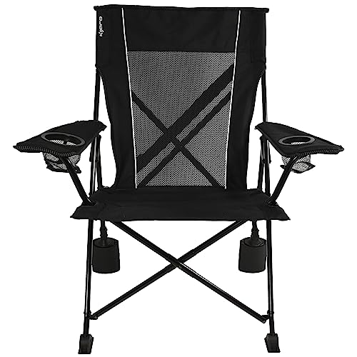 Kijaro Rok-it Sport Rocking Camping Chair, Vik Black