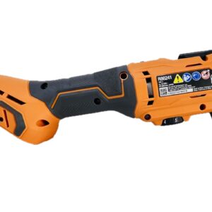 Ridgid 18V Cordless Oscillating Multi-Tool (Tool Only) 20,000 Oscillations Per Minute, Orange