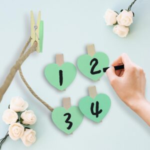 Bridal Shower Game Kit, How Old were The Bride-to-Be, Eucalyptus Gold Green Leaf Theme Photo Game Guess The Age, Bride Game Decoration Set (1 Sign + 30 Guess Cards)