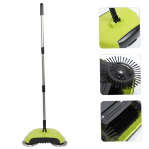 Veemoon 3 1 Carpet Cleaner Machine Push Broom Push Cleaning mop Manual mop Cleaner Carpet Sweeper Floor Cleaning Machine Floor Sweeper Cleaner mop Wood Floor to Rotate Vacuum Ground Brush