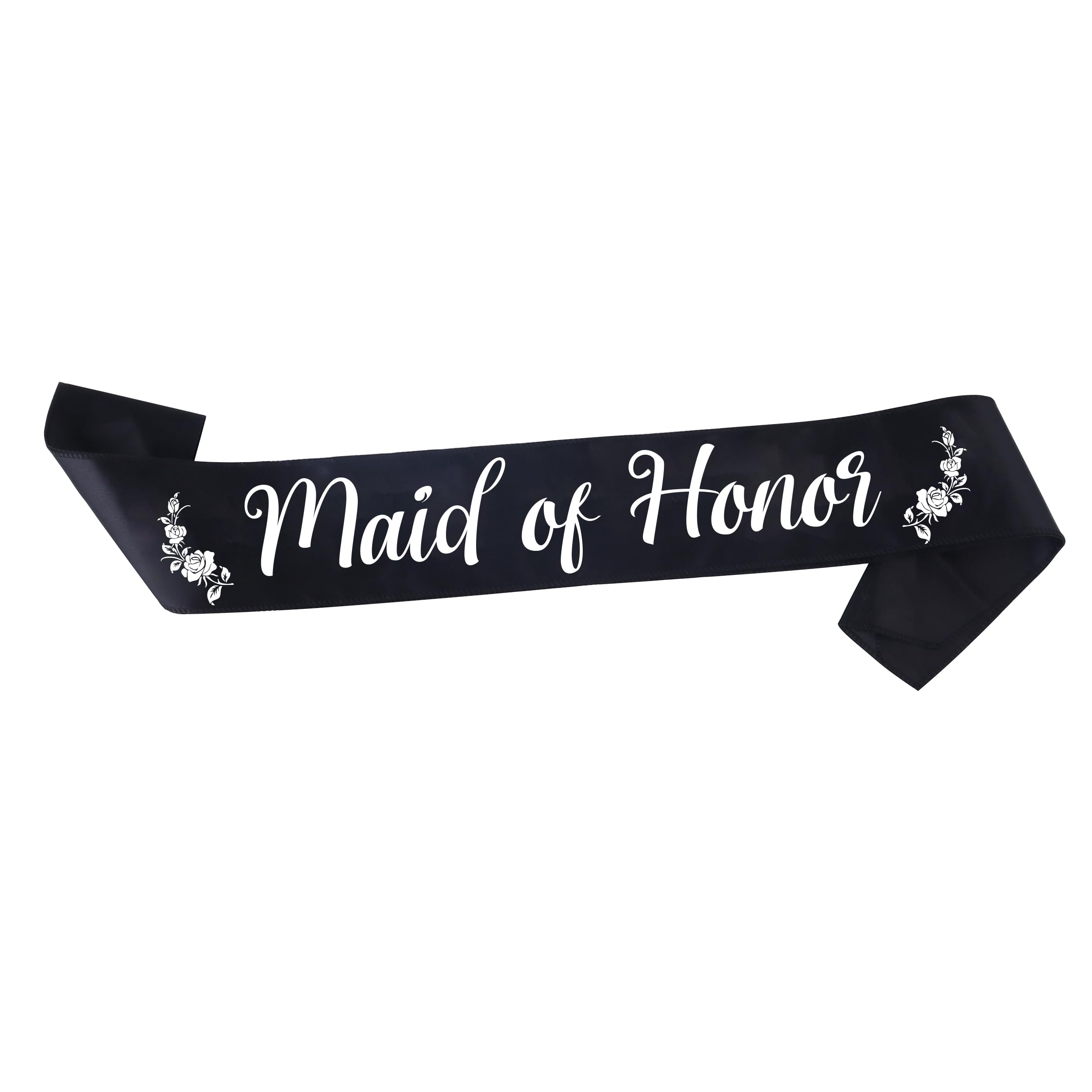 Bride to Be & Maid of Honor Sash Set - Wedding Party Sash Bundle | Bachelorette Party Bridesmaid Sashes Tribe Squad Crew Bridal Shower Decorations Favors Supplies Favor Bridesmaids Gift Team Bride