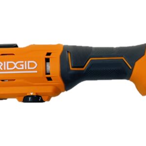 Ridgid 18V Cordless Oscillating Multi-Tool (Tool Only) 20,000 Oscillations Per Minute, Orange