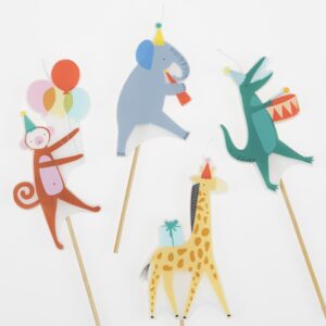 Meri Meri Animal Parade Candles (Pack of 4)