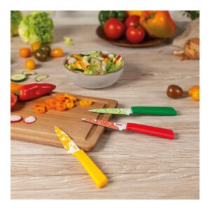 KUHN RIKON Colori®+ Serrated Knife 4" (tomato)