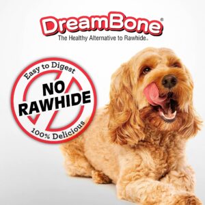 Dreambone Triple Flavor Twisties, 25 Count, Rawhide-Free Dog Chews Made with Real Beef, Pork & Chicken, 7.05 Ounce (Pack of 1)