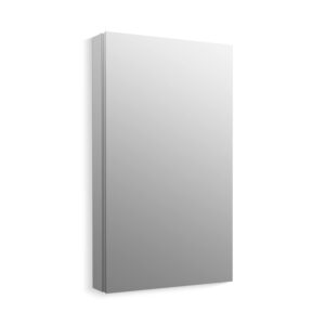 KOHLER K-28031-NA Verdera Medicine Cabinet with Slow-Close Mirror Door & Adjustable Shelves, Rectangular Frame, 24" x 40"