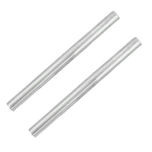 JECROISTOI Soft Iron Rod - 0.47" Diameter x 6''L, 2 PCS Iron Rods, Ideal Core for Making Electromagnets