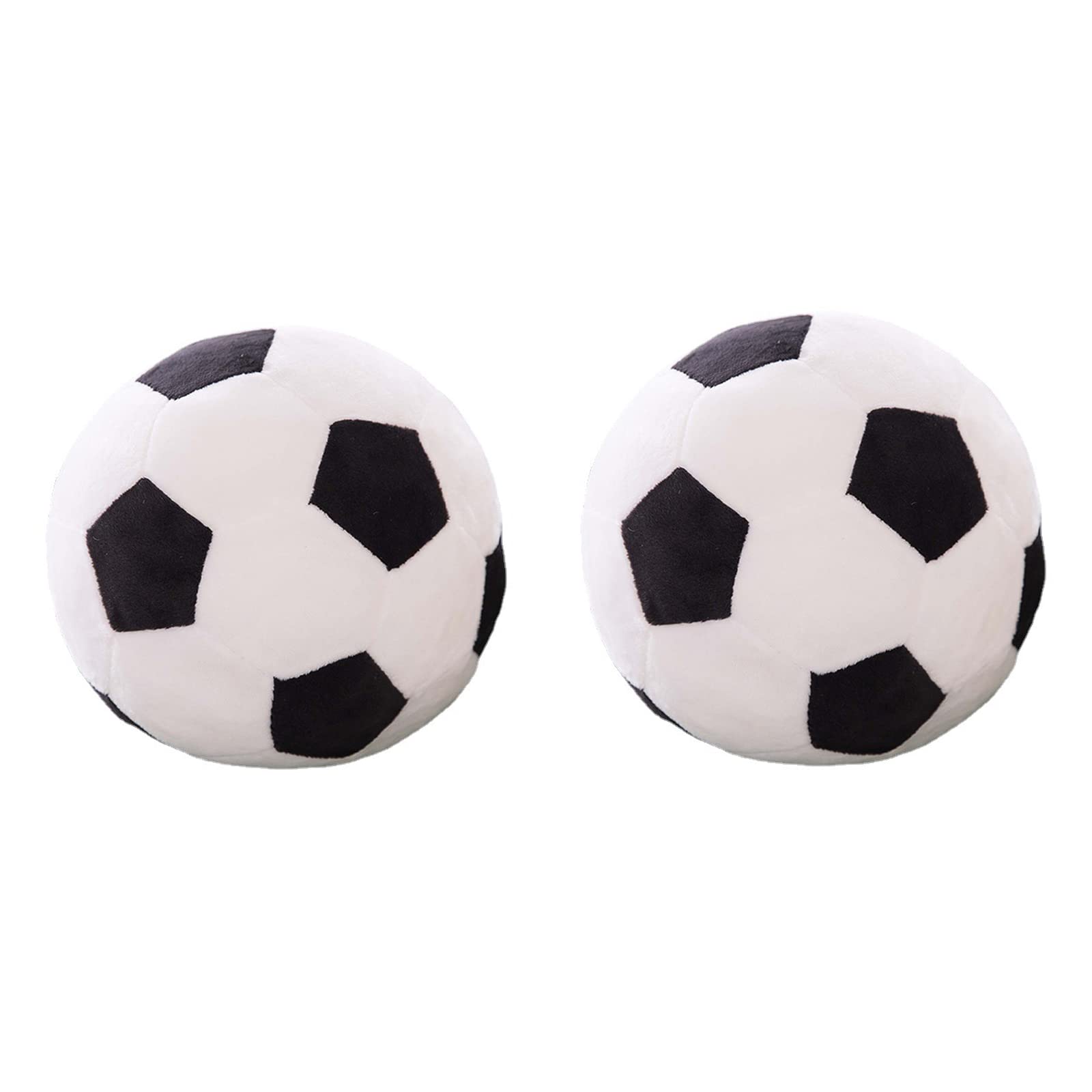 CHELEI2019 2PCS 9" Plush Soccer Ball Pillow Soft Stuffed Animal Football Boys Toddler Toy Gifts