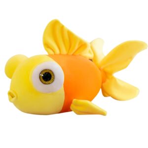 chelei2019 13.8" goldfish stuffed animal soft cute fish plush pillow toy gift for kids,yellow