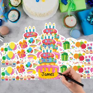 TENDFINE 36 Pack Birthday Crowns for Kids Colorful Paper Party Hats Birthday Crown Set for Teachers Students Classroom