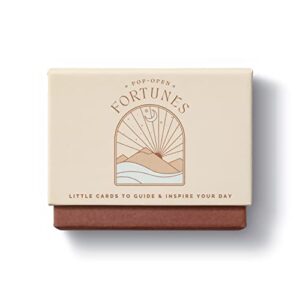 Compendium Pop-Open Fortunes – 30 Pocket-Sized Fortune Cards, Each with a Different Message to Guide and Inspire Your Day