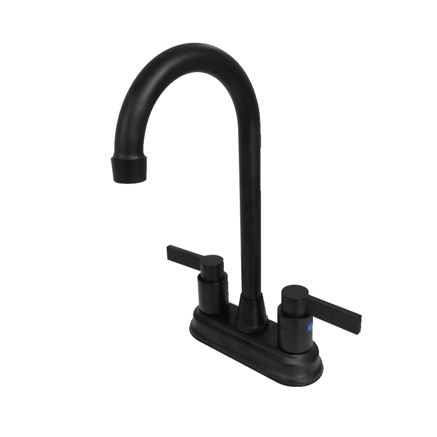 Kingston Brass NuvoFusion 4 in. Centerset Bar Faucet Oil Rubbed Bronze Oil Rubbed