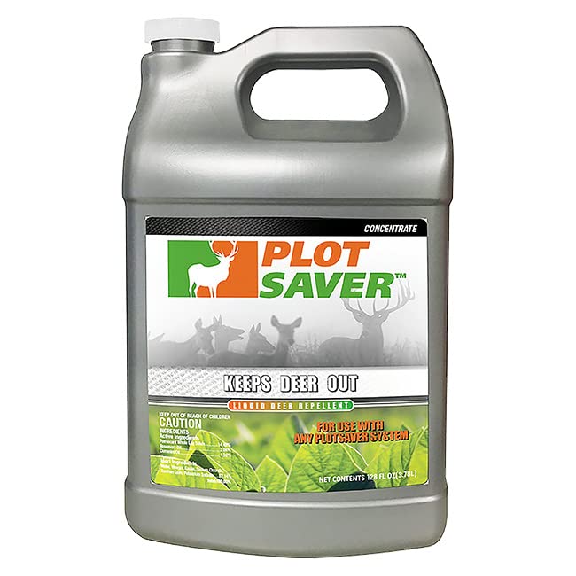 BestNest Messinas Plotsaver Concentrate with Deer Barrier Ribbon, 1 Gallon