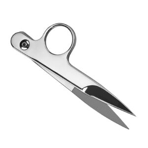 Sewing Scissors Yarn Thread Cutter, Small Snips Trimming Nipper Sewing Scissors Sewing Snips Thread Cutter Scissors Small Scissors for Sewing Thread Snippers for Sewing Stainless Steel for Cloth