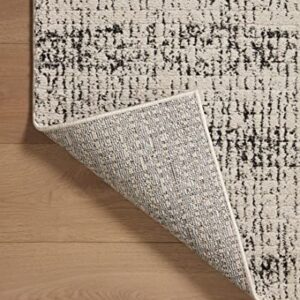 Loloi II Darby Collection DAR-02 Oatmeal/Charcoal 7'-10" x 10' Area Rug