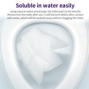 HANZE INTL Toilet Seat Covers Disposable Half-Fold Toilet Seat Cover 4 Pack of 250Pcs （1000pcs）