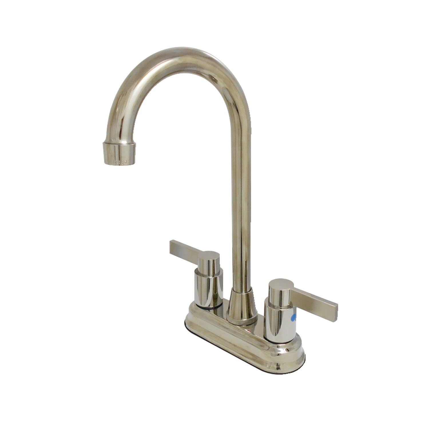 Kingston Brass NuvoFusion 4 in. Centerset Bar Faucet Oil Rubbed Bronze Oil Rubbed