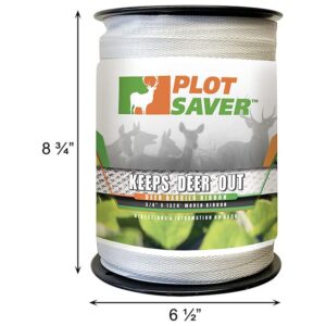 BestNest Messinas Plotsaver Concentrate with Deer Barrier Ribbon, 1 Gallon