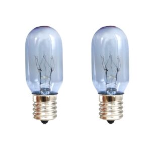 surpouf 241552802 refrigerator light bulb led 297048600 25w 2pack fits for electrolux frigidaire kenmore refrigerator ah976993 ea976993 ps976993 1056577 ap3770086