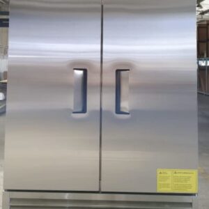 54" two door commercial stainless steel fridge NSf/ETL