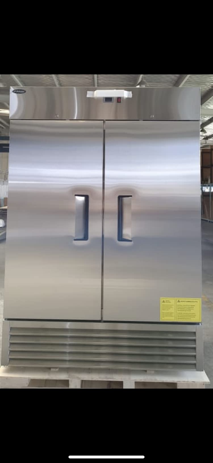 54" two door commercial stainless steel fridge NSf/ETL