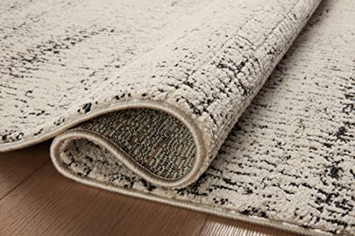 Loloi II Darby Collection DAR-02 Oatmeal/Charcoal 7'-10" x 10' Area Rug