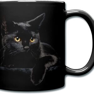 Apular Black Cat Coffee Mug Perfect Cat Lover Gifts Cute Cat Coffee Mugs Present Great Gifts On Birthday Halloween Christmas