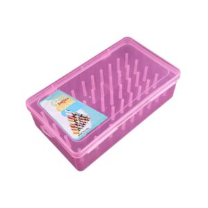 ugplm sewing thread storage box sewing reel case spool organizing sorting holder embroidery thread organiser for sewing bobbin threads spools gift