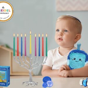 The Dreidel Company Jerusalem Hanukkah Candles Menorah Candles Chanukah Candles 44 for All 8 Nights of Chanukah (Single)